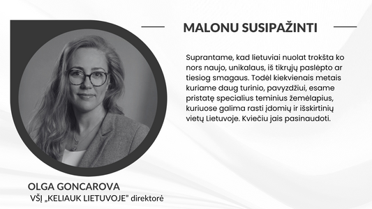 Olga Gončarova, VšĮ „KELIAUK LIETUVOJE” direktorė